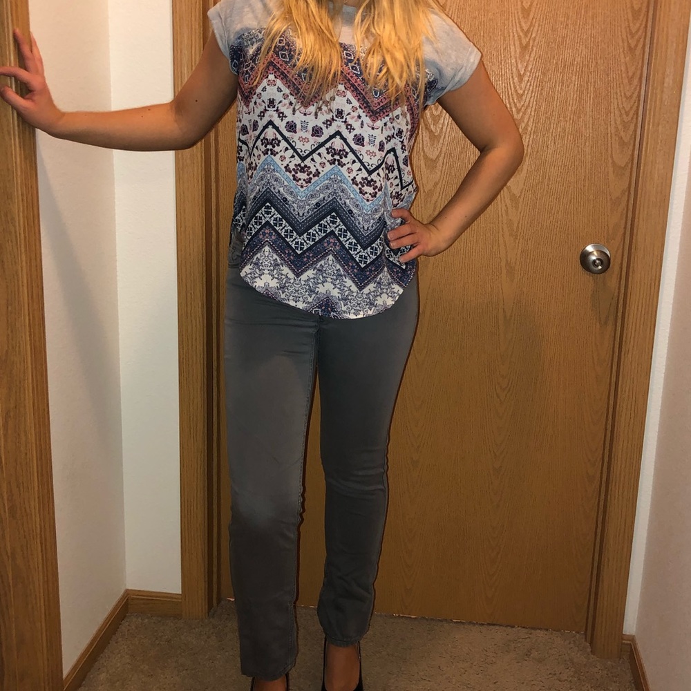 Gray Skinny Jeans
